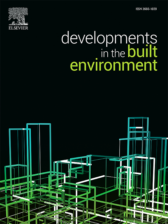 Go to journal home page - Developments in the Built Environment
